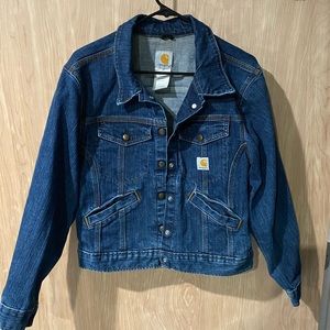 Denim carhartt jacket